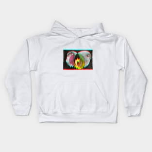 Glitch parents Kids Hoodie